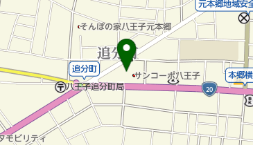松岡酒店の地図画像