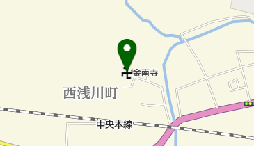 金南寺の地図画像