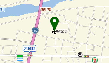 極楽寺の地図画像