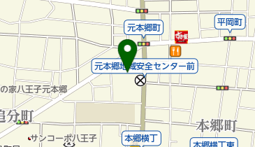 善能寺の地図画像