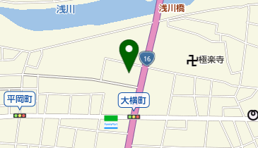 宝樹寺の地図画像