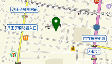 本立寺・日蓮宗の地図画像