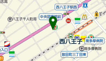Jカラー西八王子の地図画像