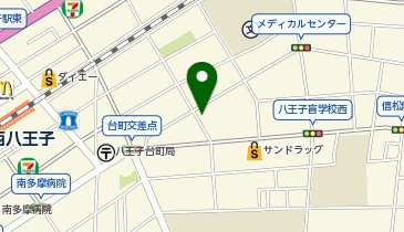 第三高尾青年の家の地図画像