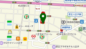 岡三証券株式会社八王子支店の地図画像