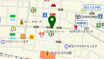 野村証券株式会社八王子支店の地図画像