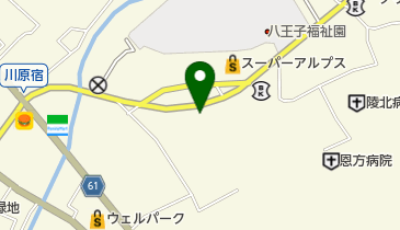 肉のマルフジの地図画像