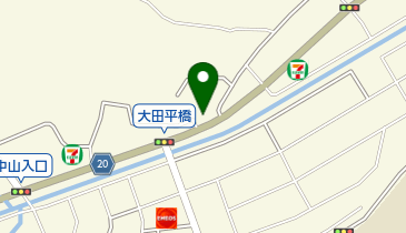 中村ふとん店柚木店の地図画像