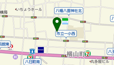 八幡八雲神社の地図画像