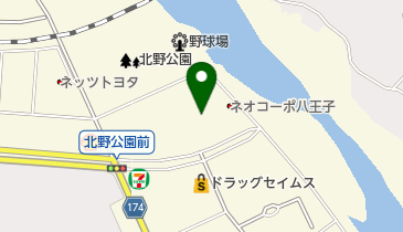 ベジタブルつねかわの地図画像