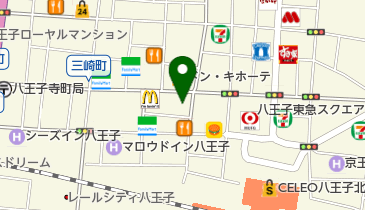 八百富の地図画像