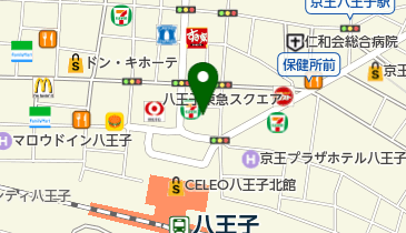 VS28スキンケアスタジオBALIIN八王子の地図画像