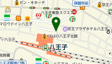 八王子交通事業株式会社の地図画像