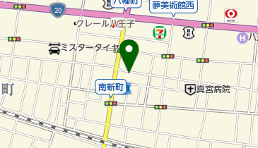 青木テントの地図画像