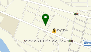 杉田塗料商事株式会社多摩営業所の地図画像