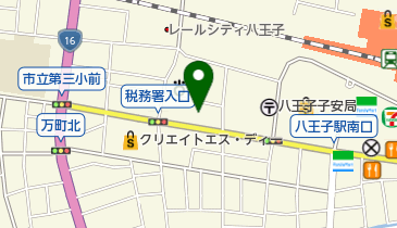 網代動物病院の地図画像