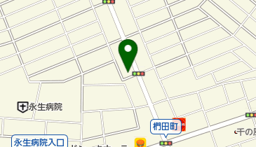 めじろ台どうぶつ病院の地図画像