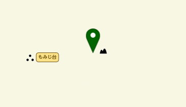 高尾ビジターセンターの地図画像
