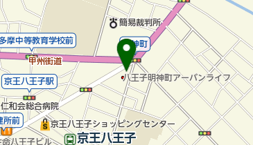 おぎさわ美容室の地図画像