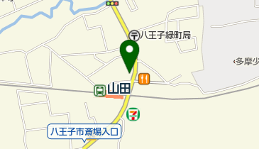 髪切屋の地図画像