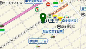 美容室こやまの地図画像