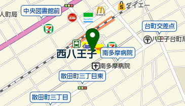 美容室チェリーの地図画像