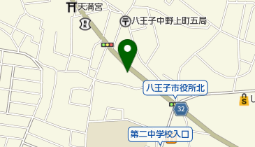 美容室ハシモト中野店の地図画像