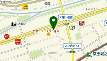 PROSHOP・T-HOUSE多摩ニュータウンストリートの地図画像