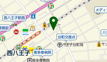 ヘアーハーツの地図画像