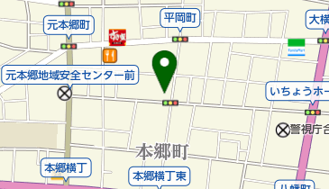 赤上消化器内科医院の地図画像