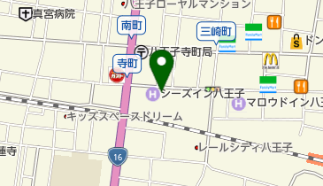ビバドッグ八王子本店の地図画像