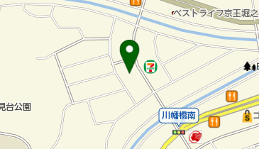 こしの米店の地図画像