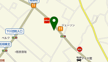 どんどん楢原店の地図画像