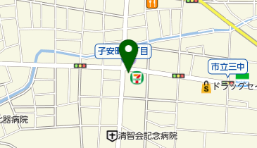 八王子眼鏡院子安町店の地図画像