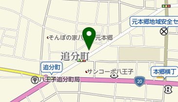マルシン模型の地図画像