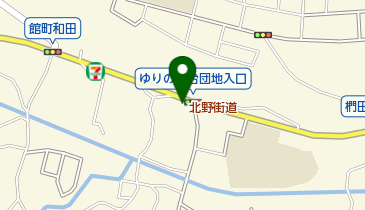 高山材木店の地図画像
