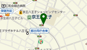 味道園の地図画像