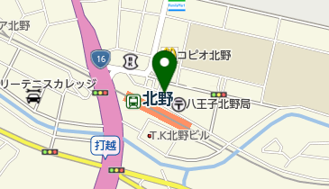 中山薬局 北野店の地図画像