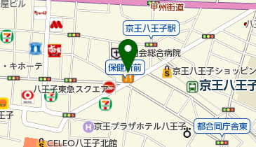 東八王子薬局の地図画像