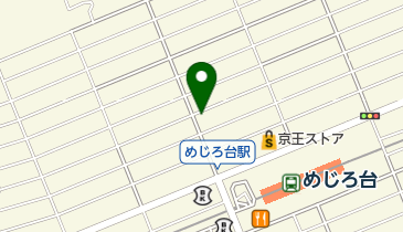 ふじ薬局めじろ台店の地図画像