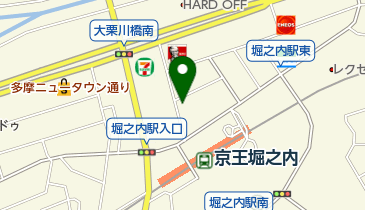 モンテリマール堀之内店の地図画像