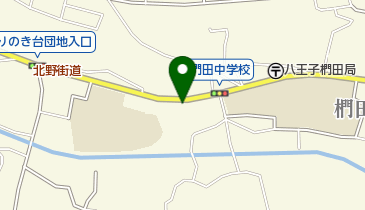 植田理容院の地図画像