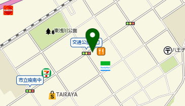 理容シミズの地図画像