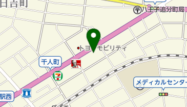 セキドヘアーショップの地図画像