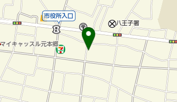 チバ理容店の地図画像