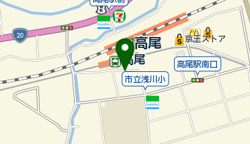 ヘアースタジオ・エックスの地図画像