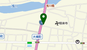 マルヤマ理容室の地図画像