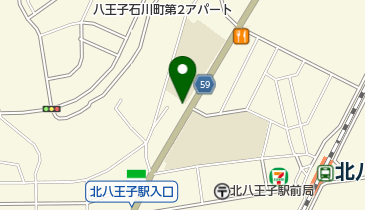 山下理容所の地図画像