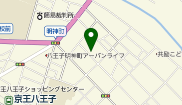 理容しみずの地図画像