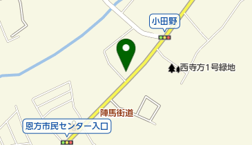 理容野宮の地図画像